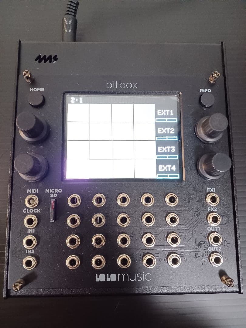 1010music bitbox mk2 モジュラーシンセ 電源付き