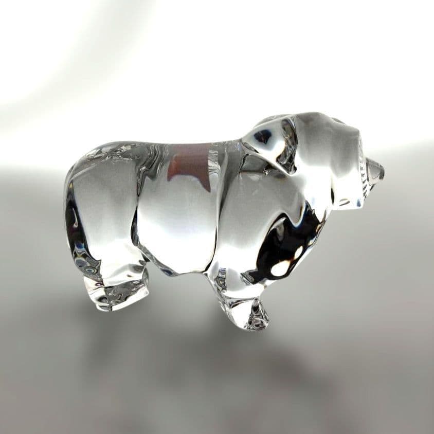 【新品】バカラ　羊 　ひつじ　箱付き　干支　 動物 クリスタル 　　置物