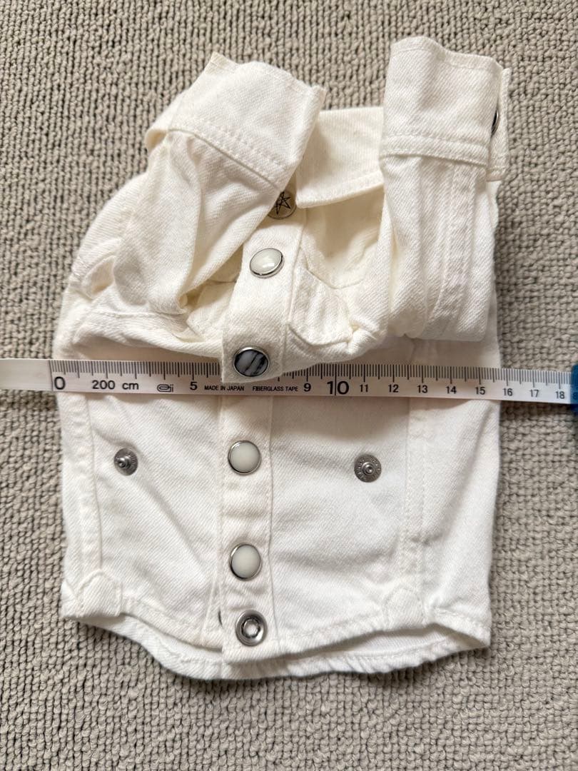pp closet ホワイトデニムシャツ サイズ34
