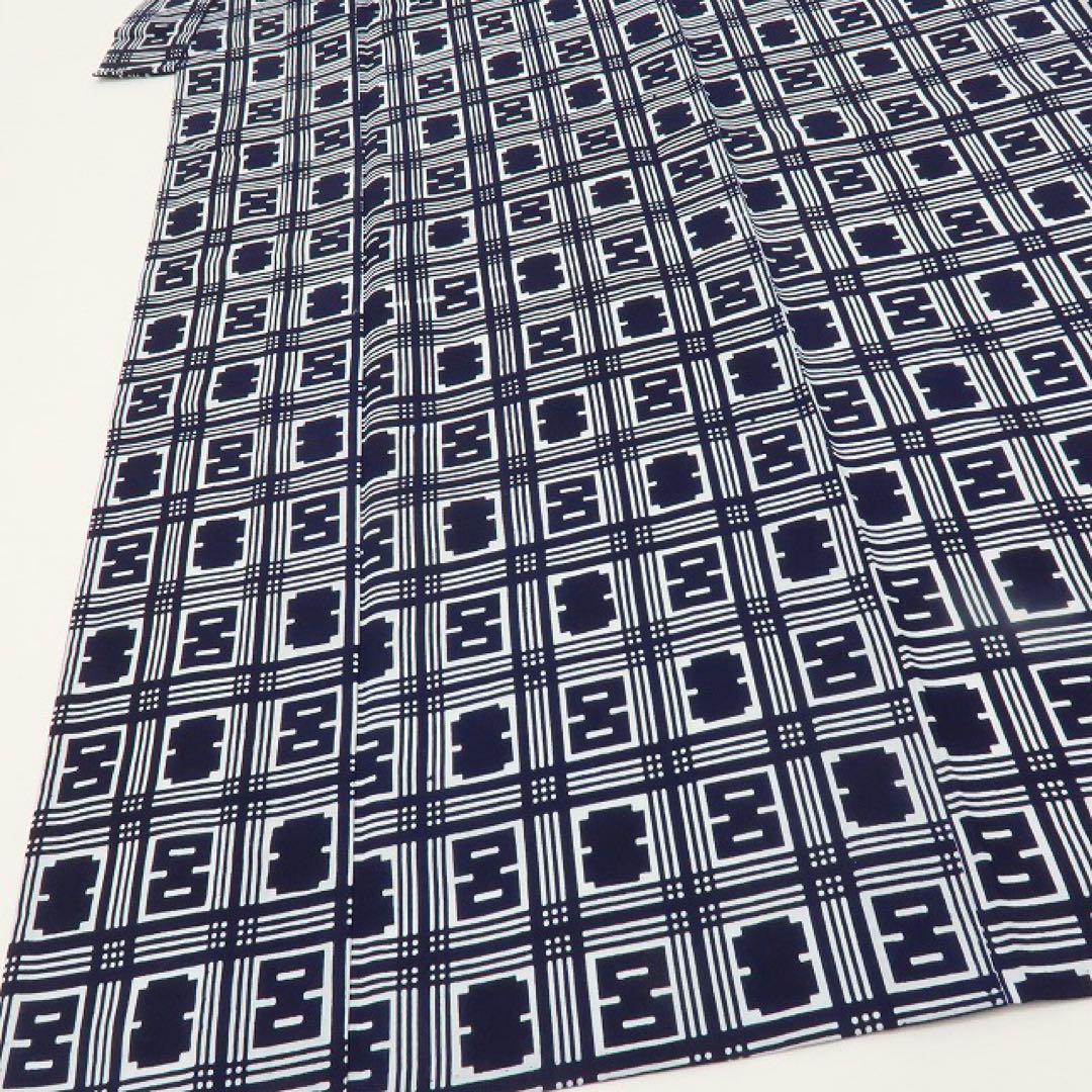 けいちゃん✺美品 竺仙 トールサイズ 仕付け糸付き 高級浴衣 A2699