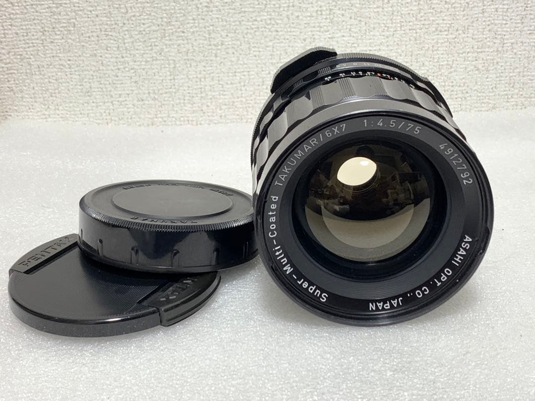 フィルムカメラ PENTAX TAKUMAR 6x7 4.5 / 75