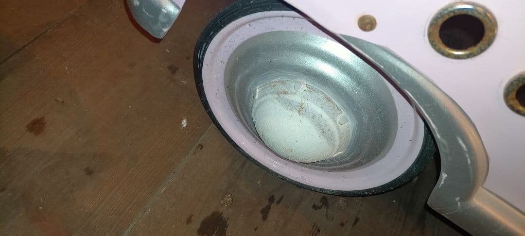 希少ブリキ 足こぎペダルカークラッシクカー旧車 ピンク SUPER SPORT