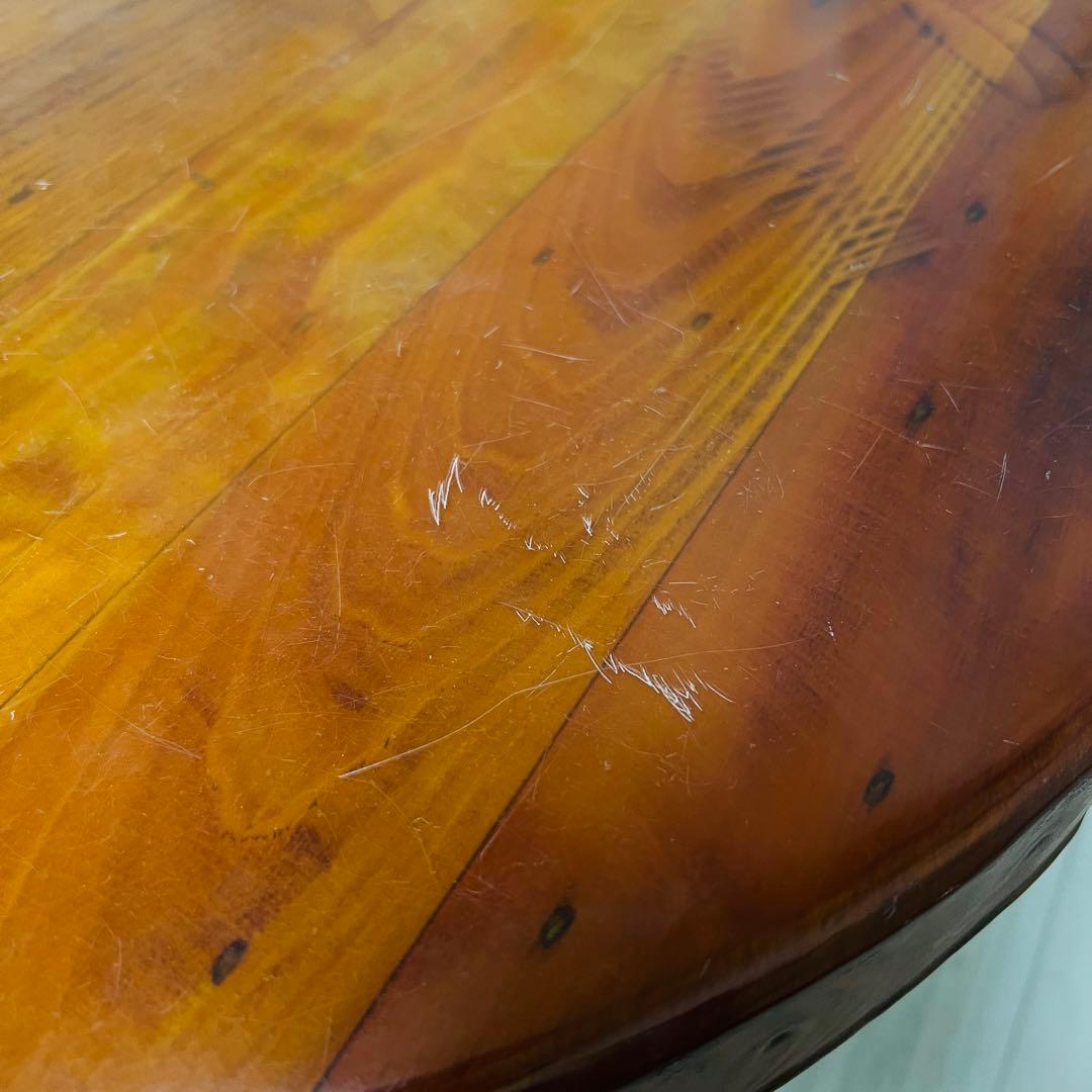 コーヒーテーブル　丸テーブル