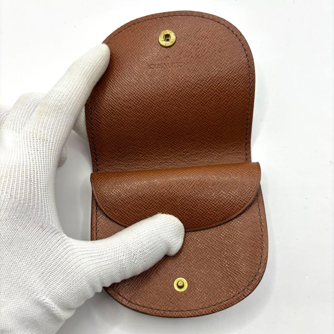 正規品 ルイヴィトン ポルトモネ グゼ モノグラム ケース pvc レザー