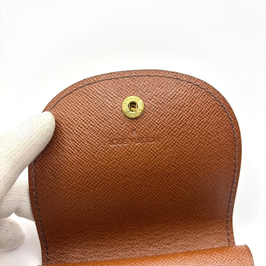 正規品 ルイヴィトン ポルトモネ グゼ モノグラム ケース pvc レザー