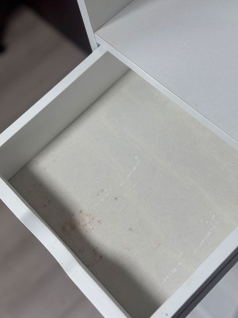 塩川光明堂 メイクタワー メルヴィ 姿見　メイク収納　ミラー付き収納