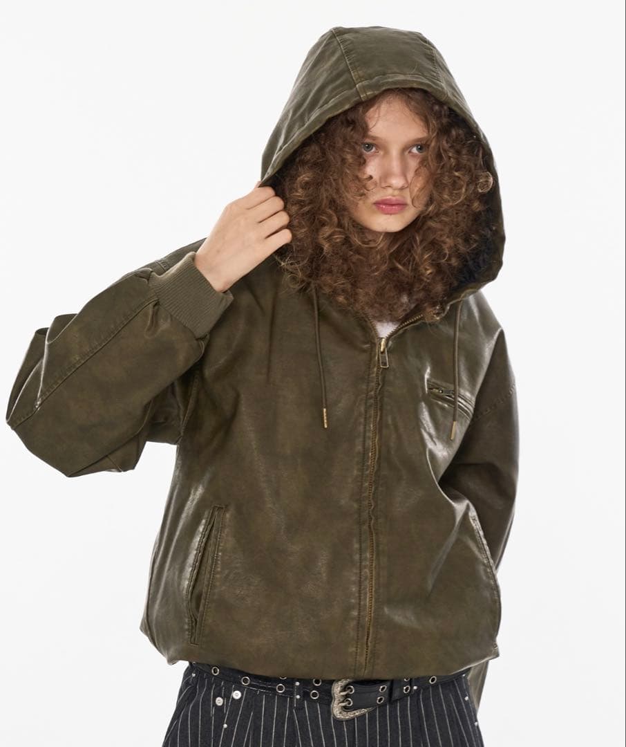 WISH FOR EVER フードジャケット