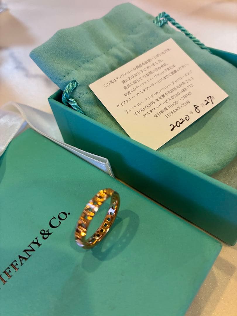 美品◽️ティファニー　トゥルーnarrowリング　11号