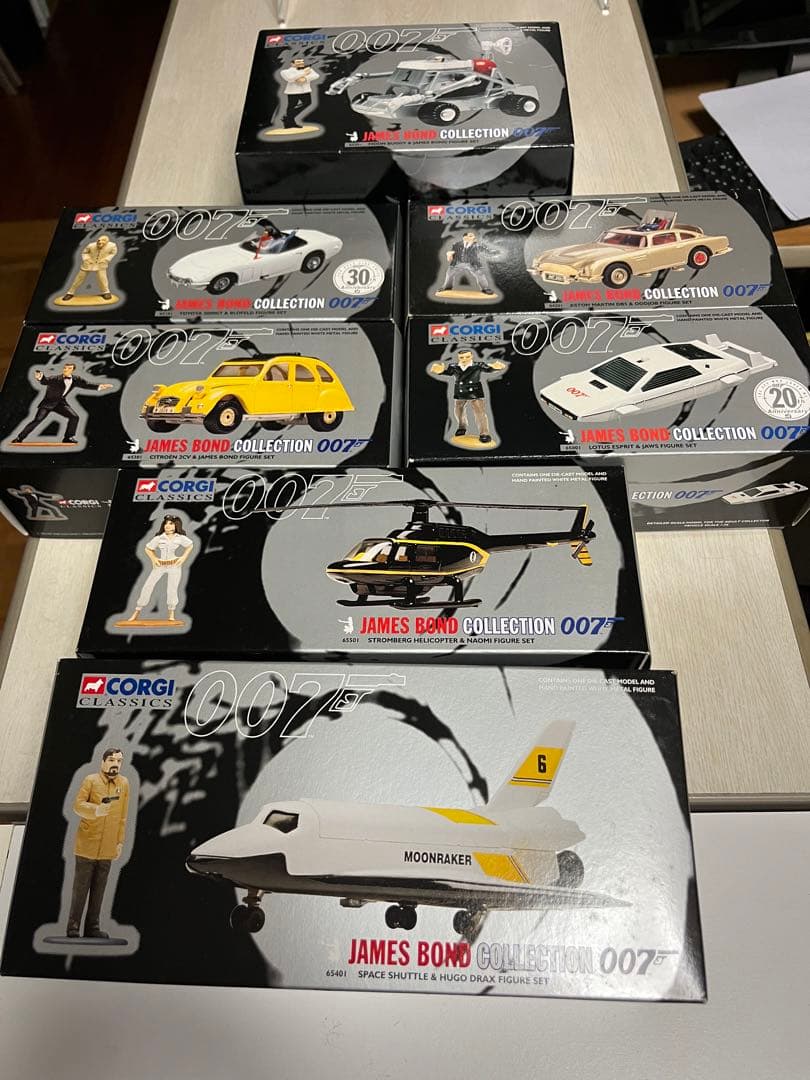 007ジェームズボンドコレクション フィギュア コーギーCORGI クラッシック