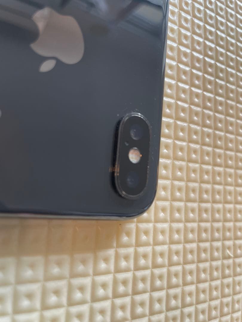 iPhoneX 64gb スペースグレイ　新品ガラスフィルム付き