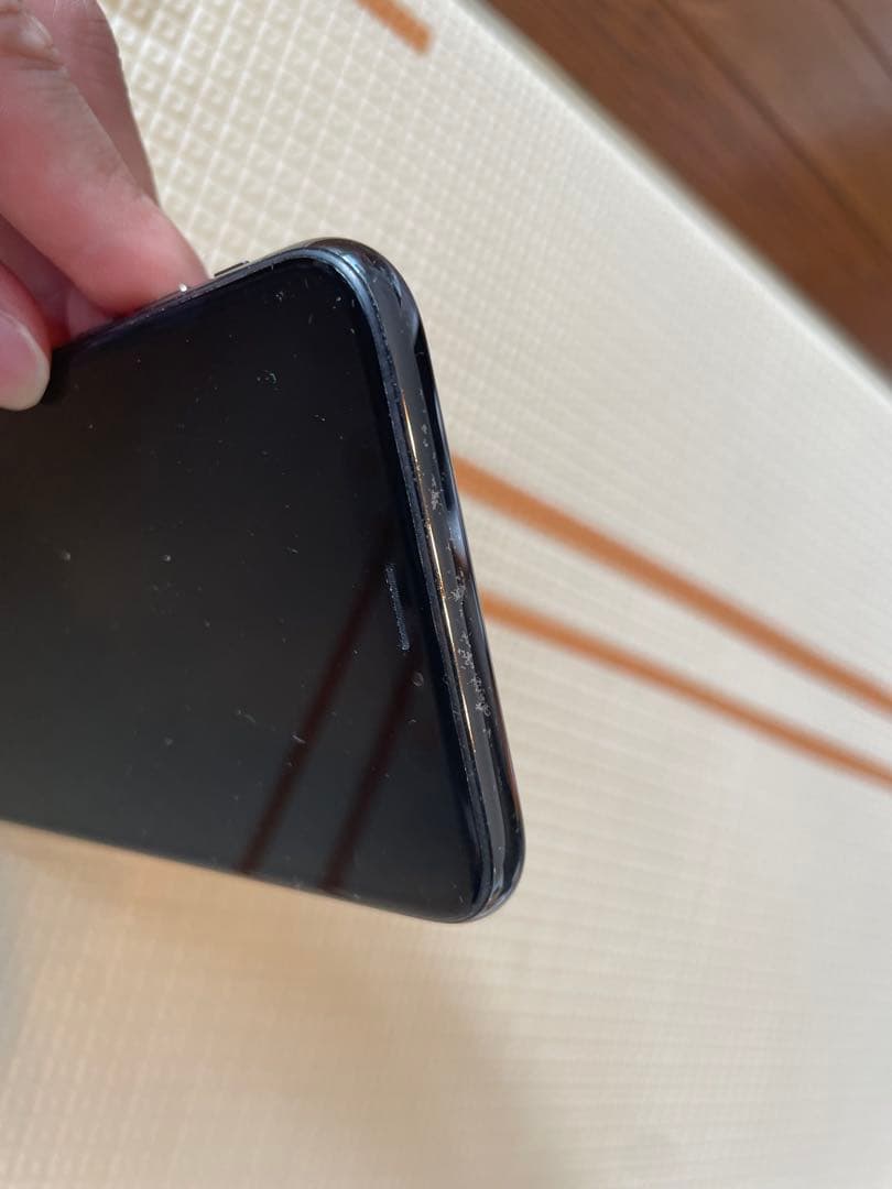 iPhoneX 64gb スペースグレイ　新品ガラスフィルム付き