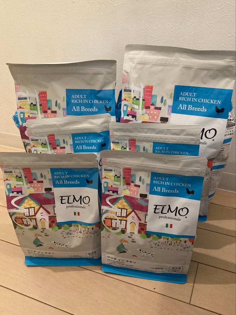 ELMOドッグフードリッチインチキン合計9.2kg