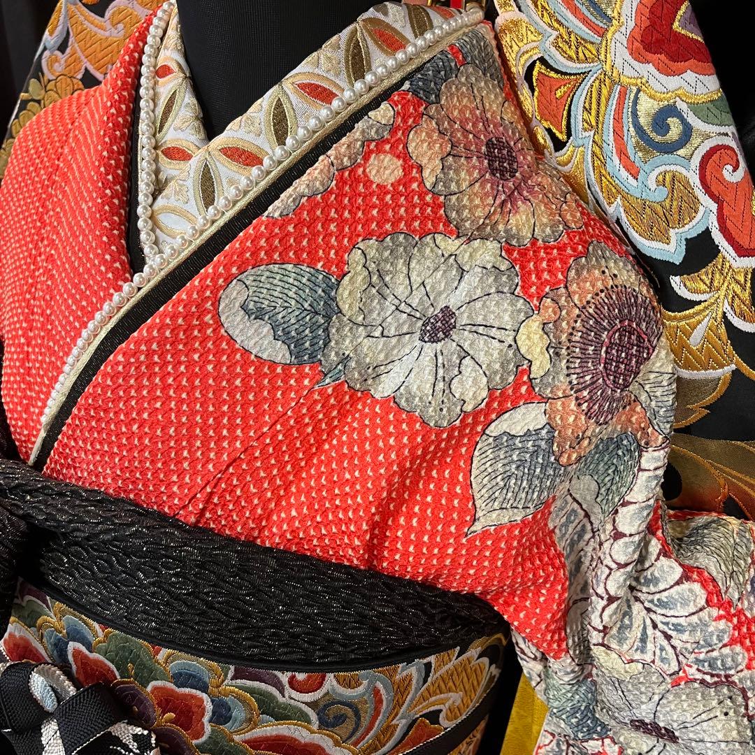 振袖フルセット ■希少落款入り■藤娘きぬたや■辻ヶ花■総絞り■振袖一式