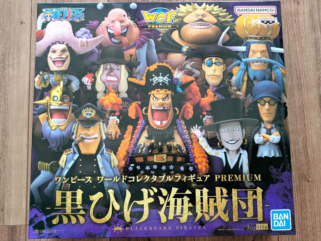 【最終価格!!】ワンピース ワーコレ プレミアム 黒ひげ海賊団 & 赤髪海賊団