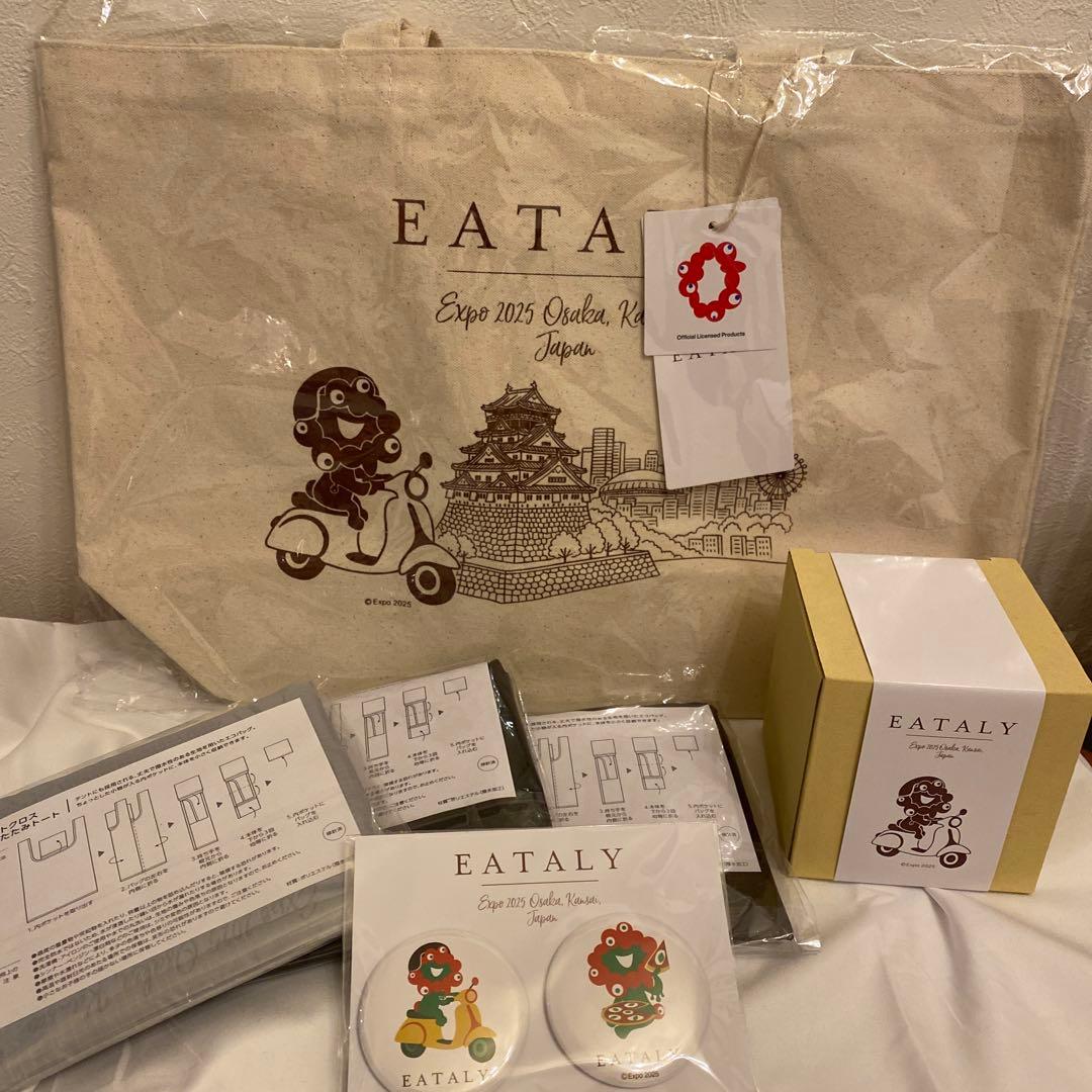 EATALY ミャクミャク トート マグネット エコバッグ マグカップ セット