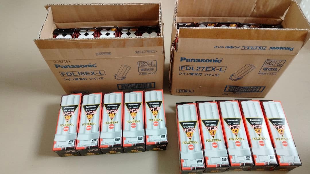 パナソニック FDL18EX-L 蛍光灯1箱+5本FDL18EX-L 1箱+5本