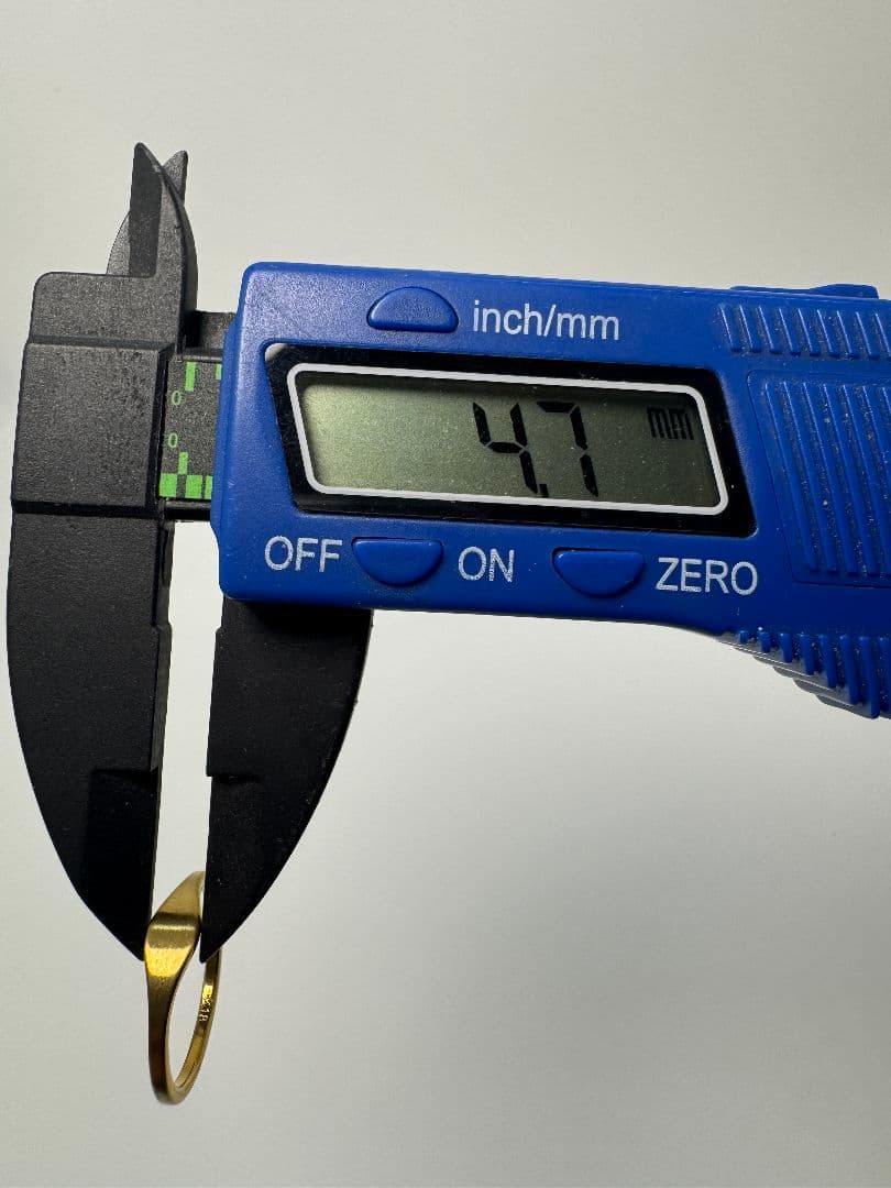 k18ゴールドリング 1.17g 4.7mm 11号