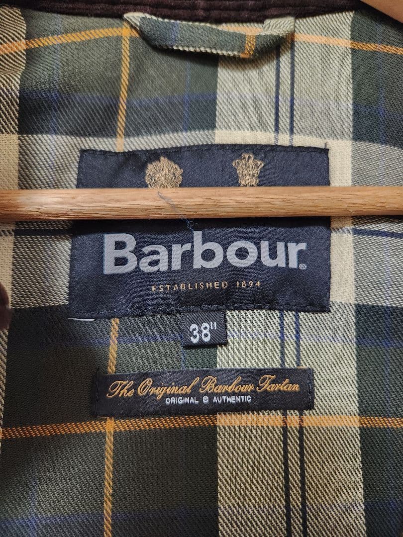 Barbour オリーブジャケット 38サイズ