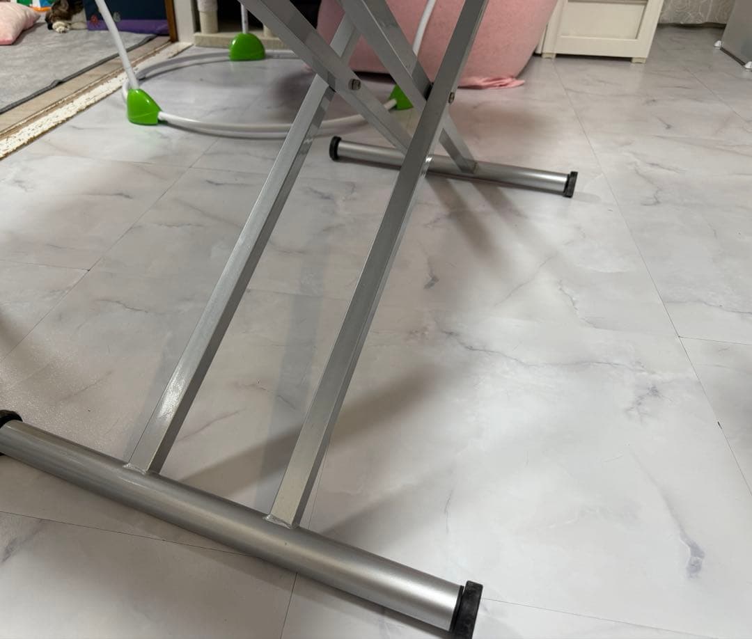 ディノス　棚付き昇降式テーブル　リビングテーブル　ダイニングテーブル