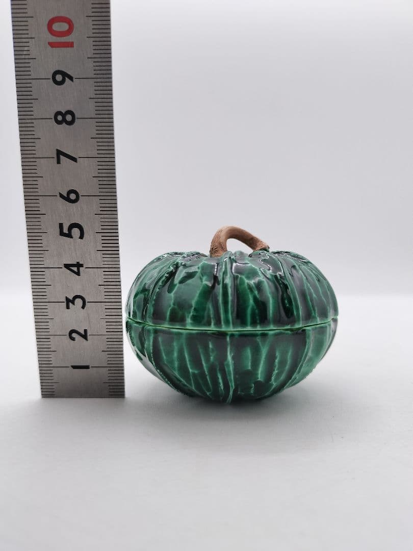 c424 【新品・未使用】交趾 南瓜 今岡三四郎 木箱 茶道具