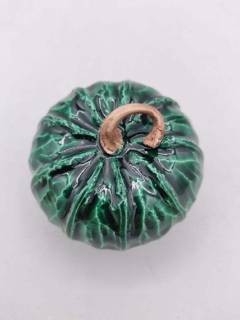 c424 【新品・未使用】交趾 南瓜 今岡三四郎 木箱 茶道具