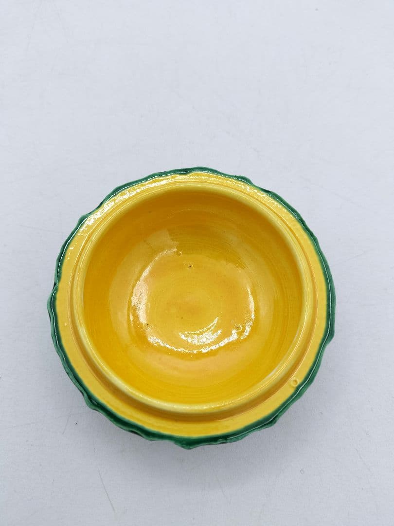 c424 【新品・未使用】交趾 南瓜 今岡三四郎 木箱 茶道具