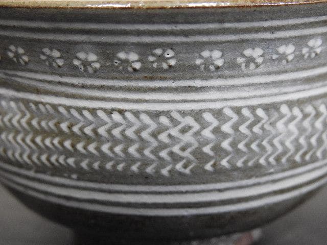 蔵六造　三嶋茶碗　共箱　MA603