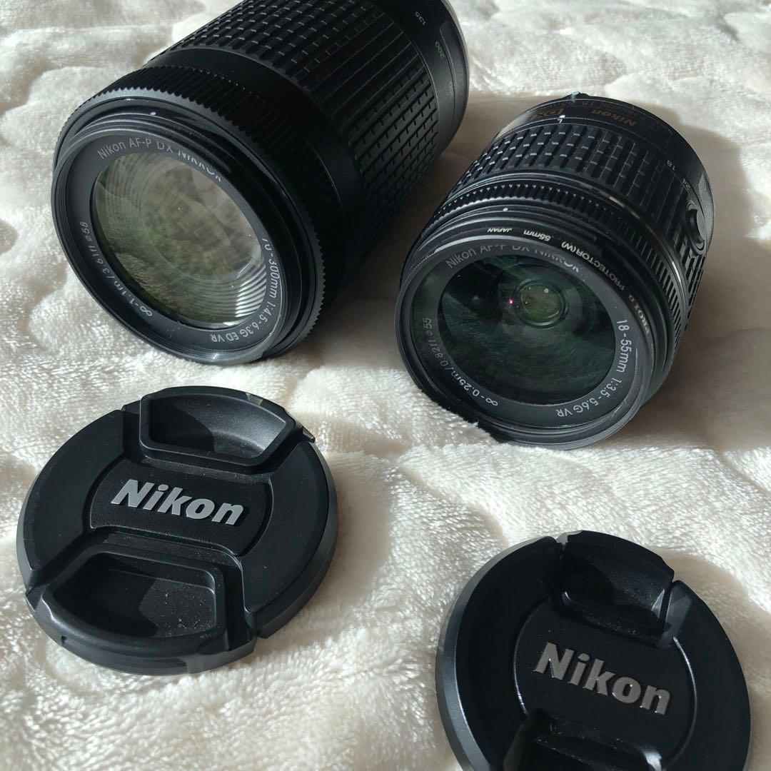 【美品】Nikon D3500 デジタル一眼レフ レンズ2台付