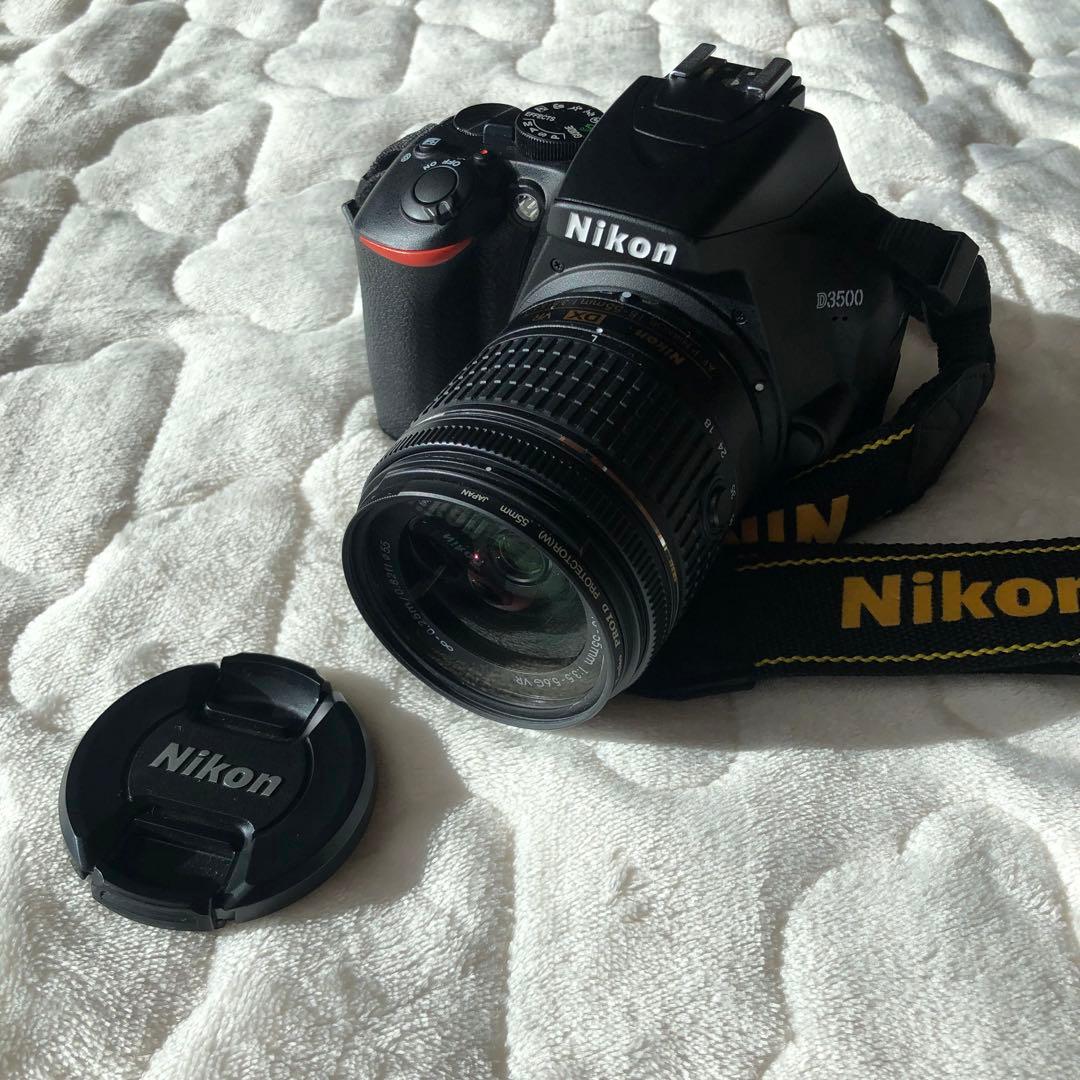 【美品】Nikon D3500 デジタル一眼レフ レンズ2台付