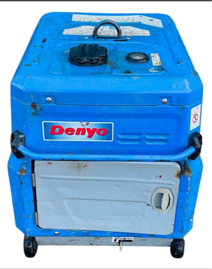 Denyo エンジン溶接機 GAW-185ES2 エンジンOK !溶接機使えない