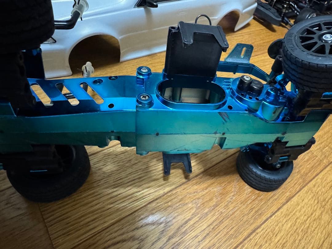 RCカー　タミヤMシャーシ　限定シャーシ　部品取りなどに
