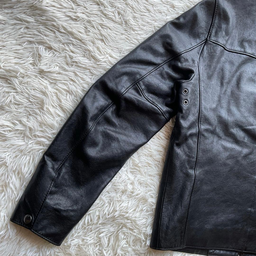 美品✨COACH レザージャケット　シングルライダース　M ブラック　88799