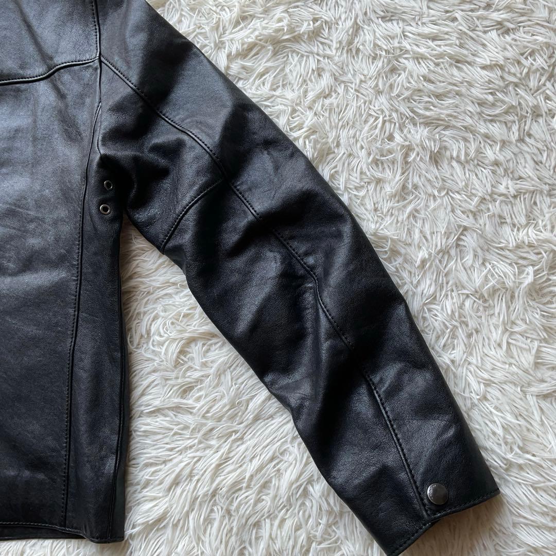 美品✨COACH レザージャケット　シングルライダース　M ブラック　88799