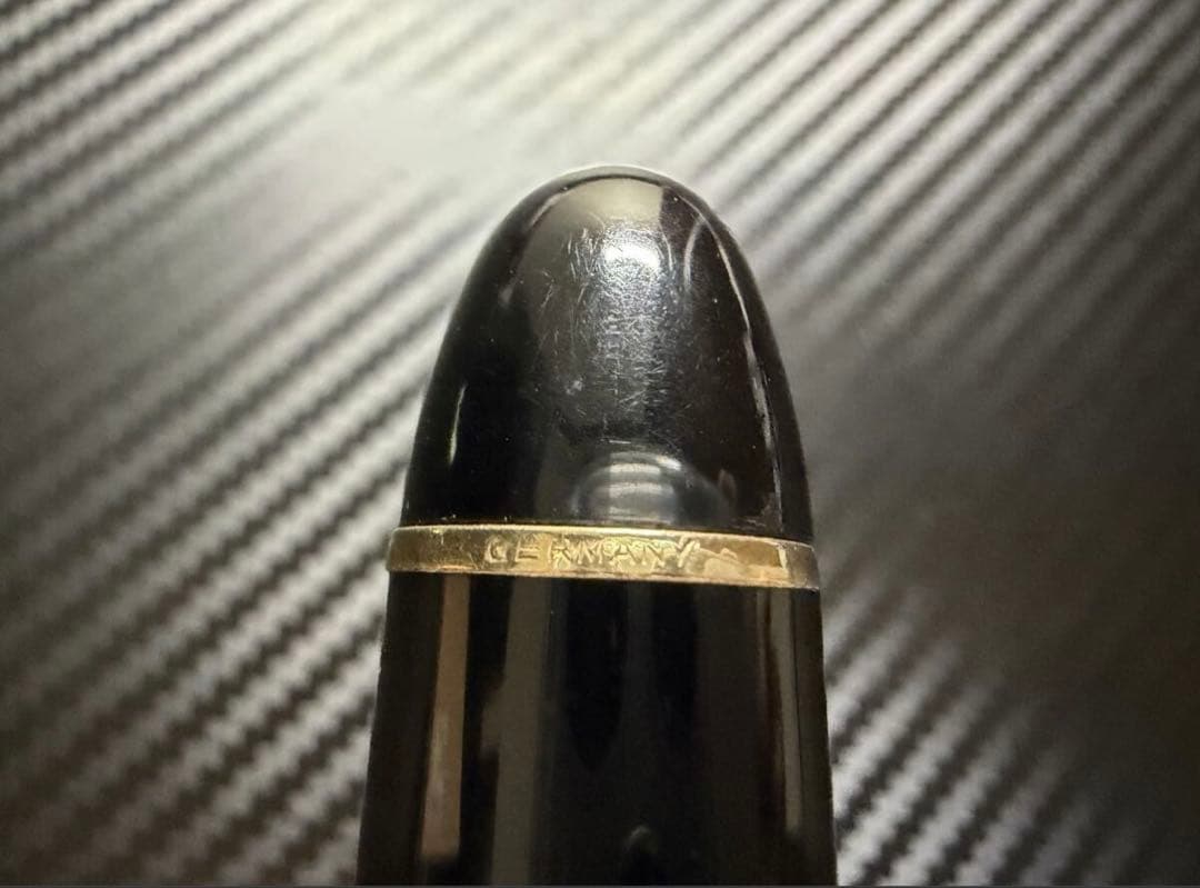 モンブラン マイスターシュテュック 149 18C 3帯 M 中字 万年筆