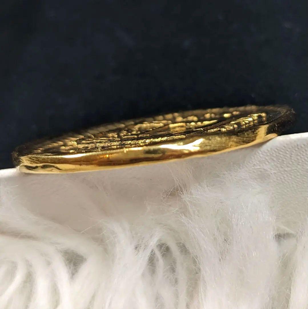 【箱・袋付き】美品　CHANEL　シャネル　ゴールドブローチ　アクセサリー