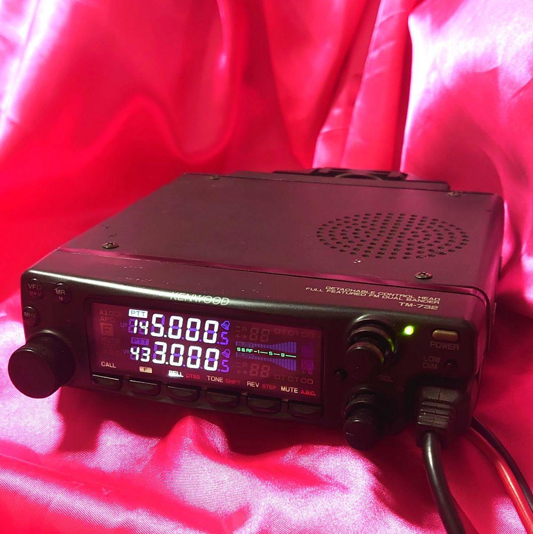早い者勝ち‼️★KENWOOD TM-732 D ★ LED仕様★純正マイク付き