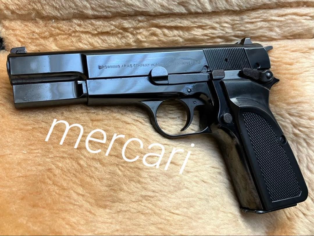 タナカ ブローニングハイパワーMk-Ⅲ ABS樹脂モデル スチールフィニッシュ