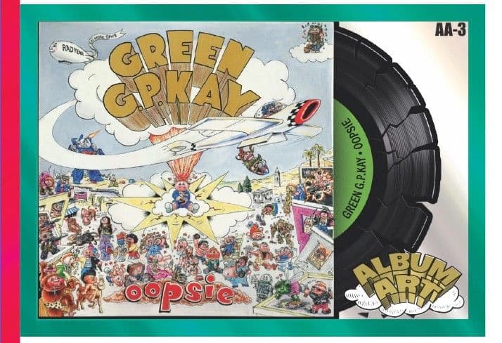 Topps カード GPK Battle of Bands Green Day