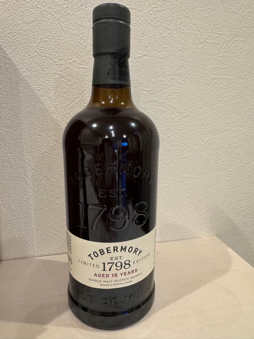 ウイスキー Tobermory 1798 Edition 15 Years 750ml