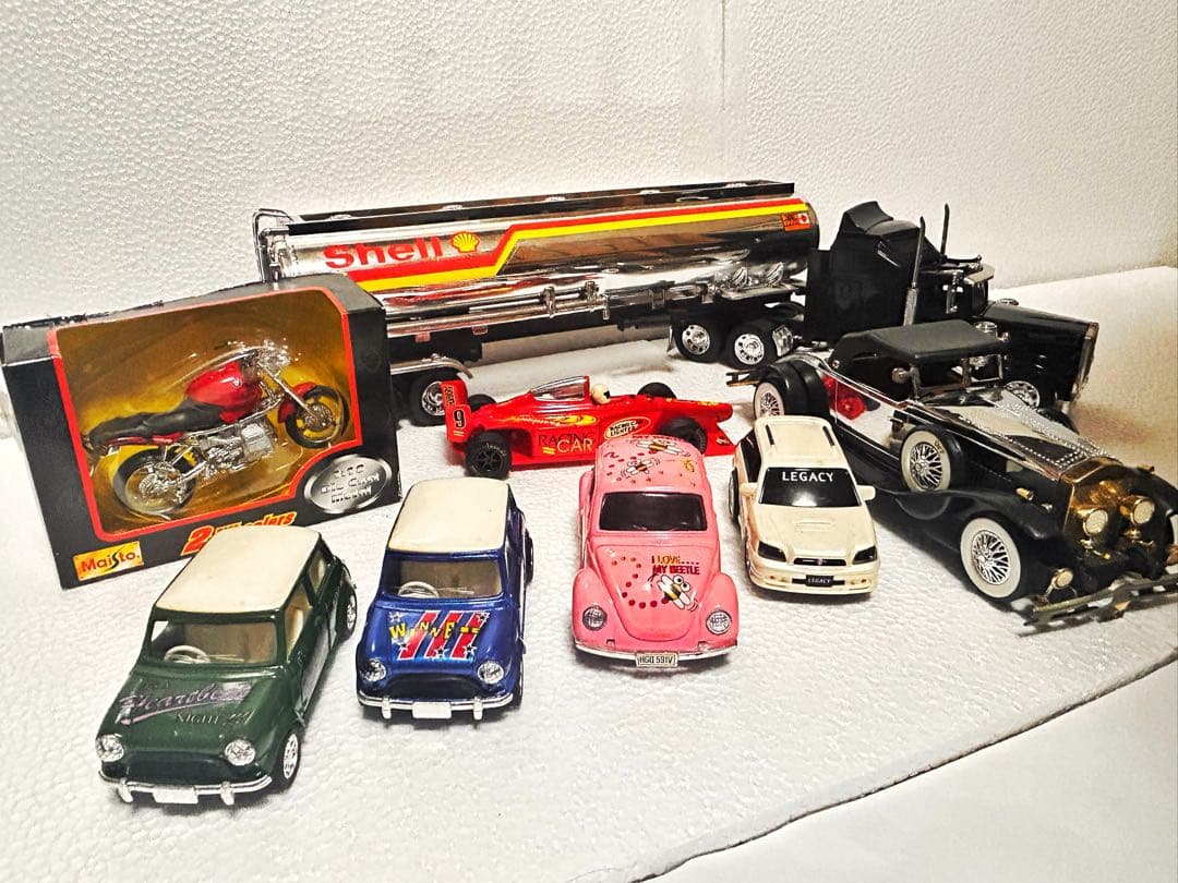 クリスマスお値下げ中【まとめ売り】レトロミニカーセット Shell SUBARU