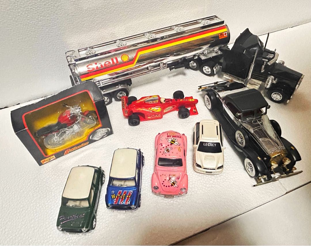 クリスマスお値下げ中【まとめ売り】レトロミニカーセット Shell SUBARU