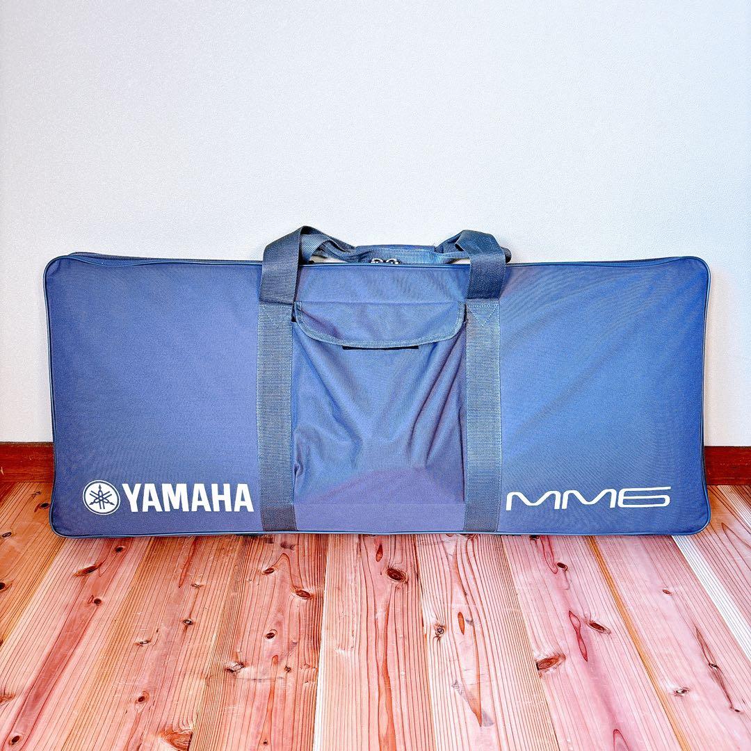 【ジャンク】 YAMAHA ヤマハ MM6 シンセサイザー 純正ソフトケース付き