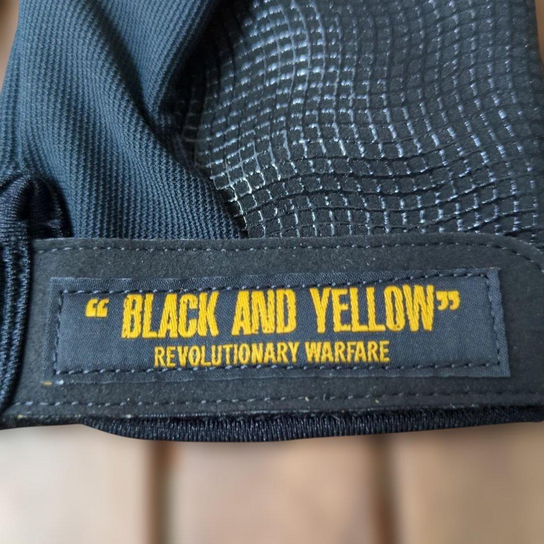 RATS グローブ M BLACK×YELLOW 2025年製 タグ付未使用