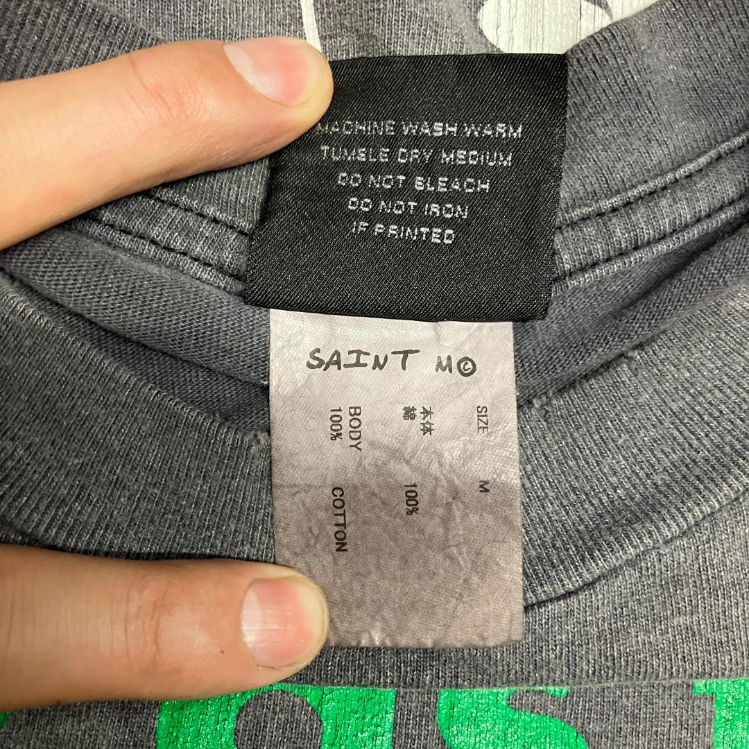 SAINT MICHAEL SS TEE BAA ブラック M