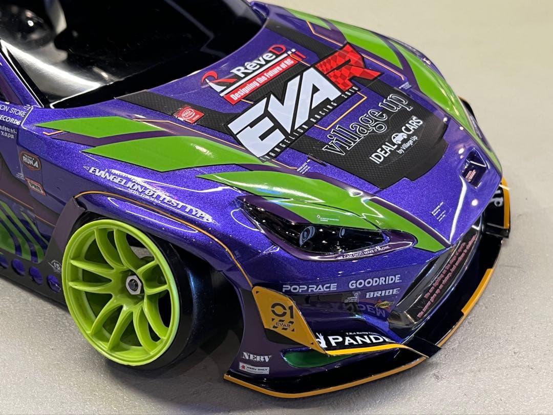 モ*ー様 ReveD「エヴァンゲリオンレーシング GR86」リアショート加工済み