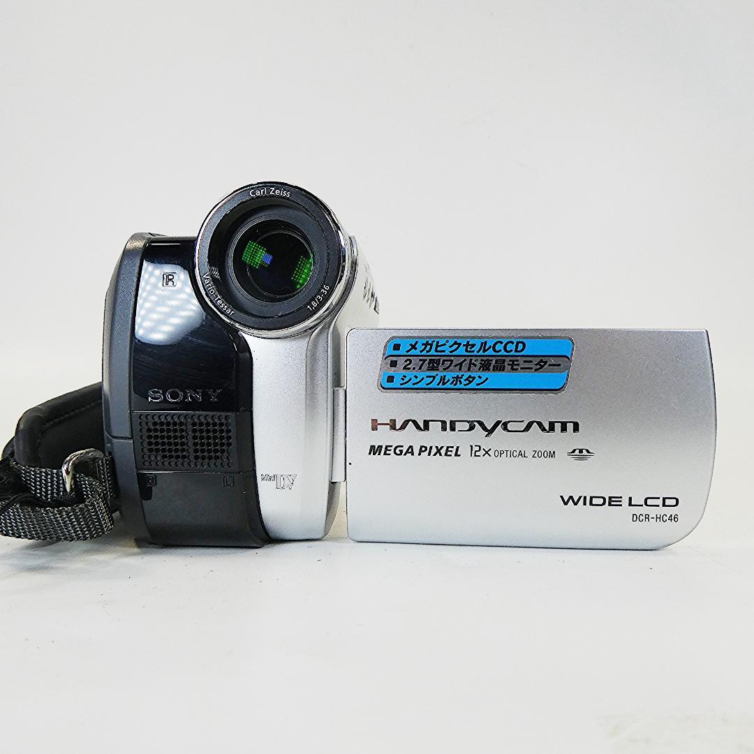 動作品ソニー DCR-HC46 Mini DVビデオカメラ DVDダビングに最適