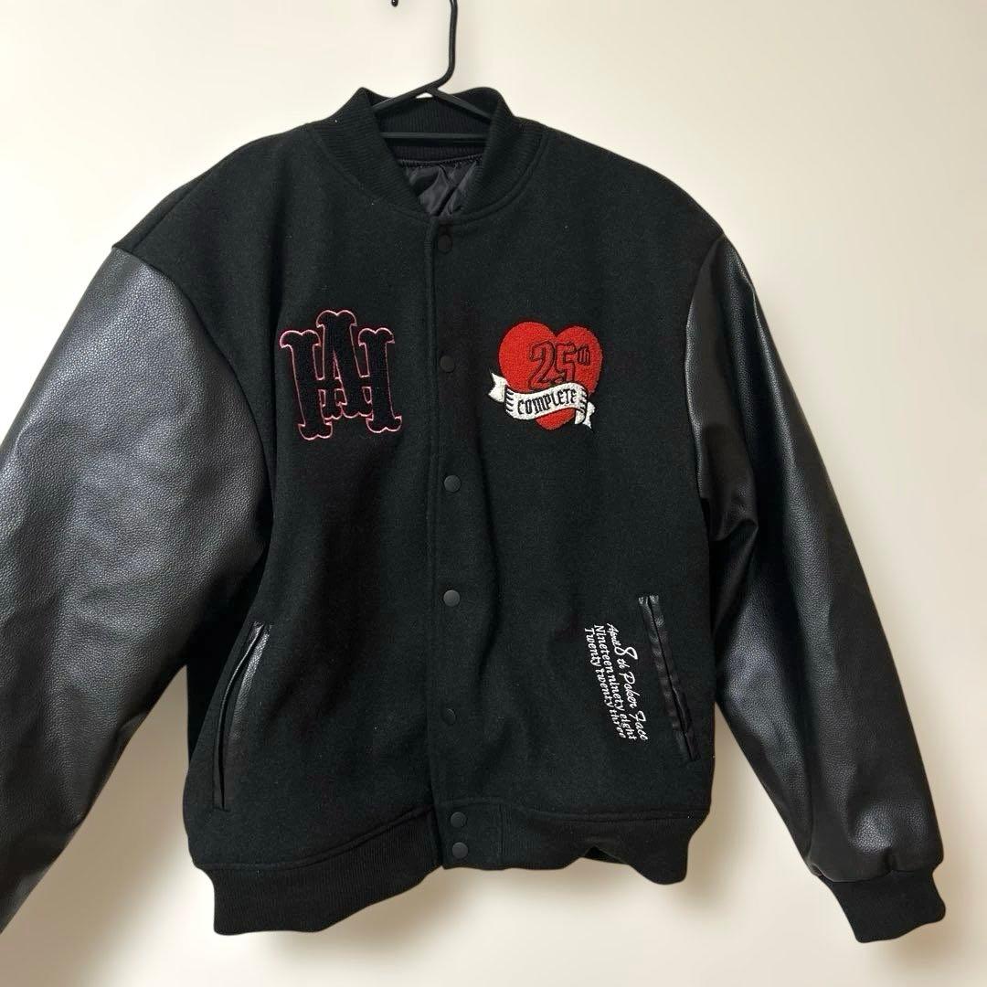 浜崎あゆみ スタジアムジャンパー BLACK (M)