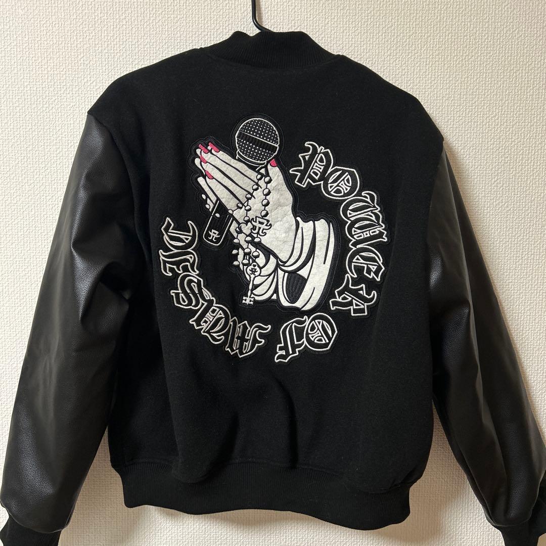 浜崎あゆみ スタジアムジャンパー BLACK (M)