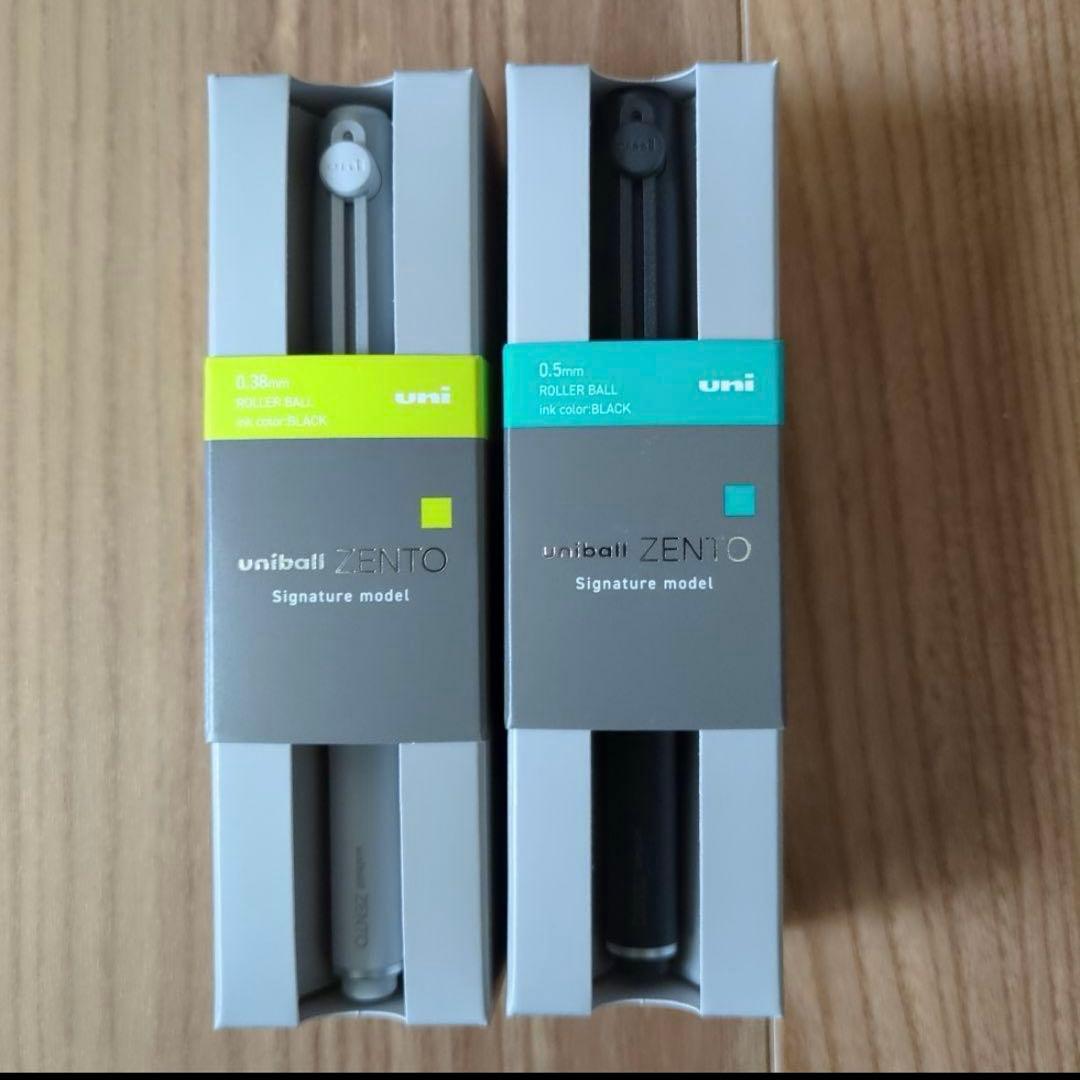 uniball ZENTO　Signature model　0.38 / 0.5