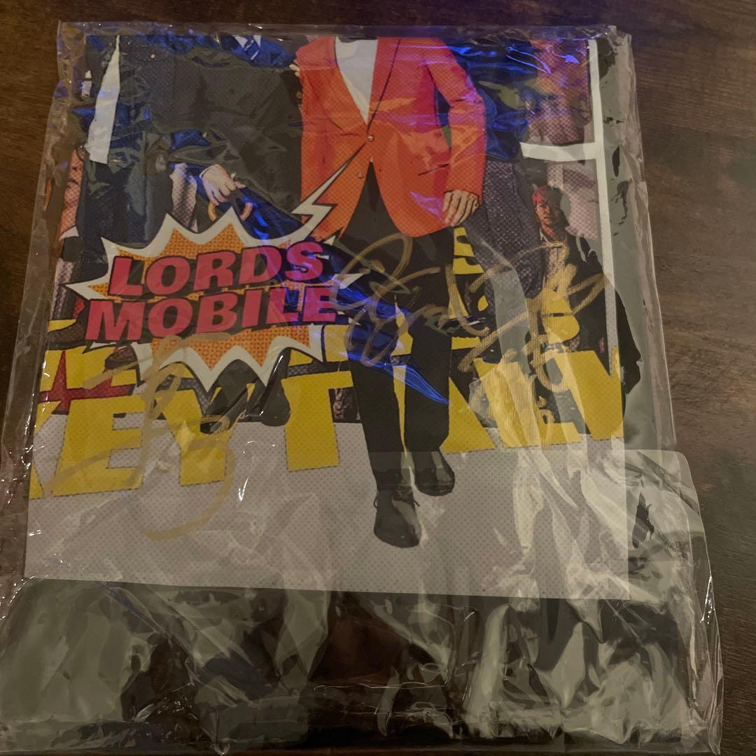 KEYTALK ロードモバイル 直筆サイン入りTシャツ